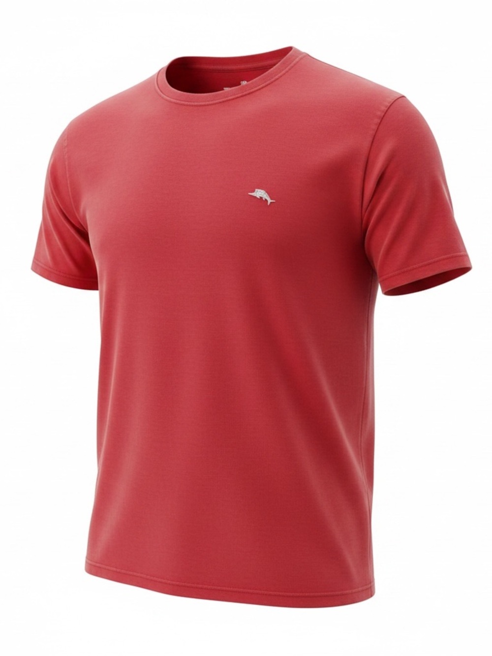 Tommy Bahama Men's Short Sleeve Crew Tee in Coral Red